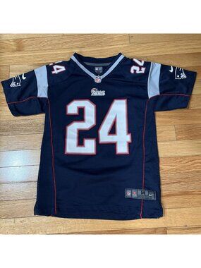 Vintage Nike Youth On Field Darrelle Revis New England Patriots Jersey Size M